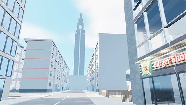 Game thủ có thể đạp xe đi giao hàng và khám phá vòng quanh thị trấn