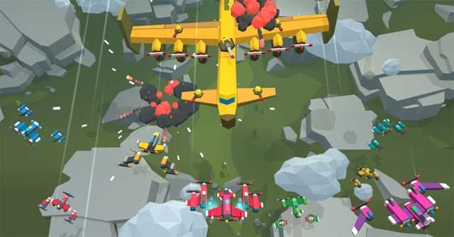 Lao vào các cuộc không chiến kịch tính trong game bắn máy bay Burning Sky