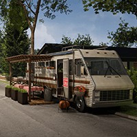 Bus Flipper Simulator: Biến xe bus cũ thành quán cafe độc đáo