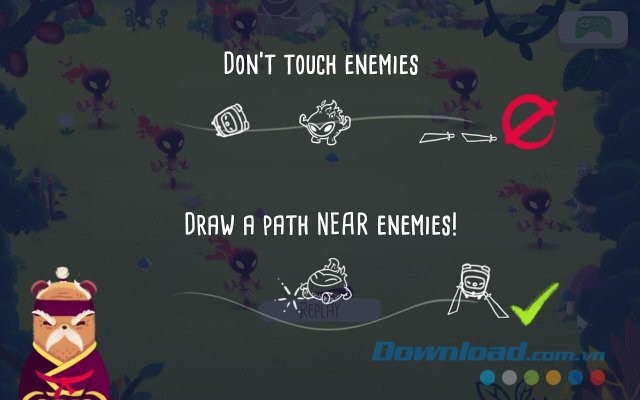 Cách chơi game Bushido Bear