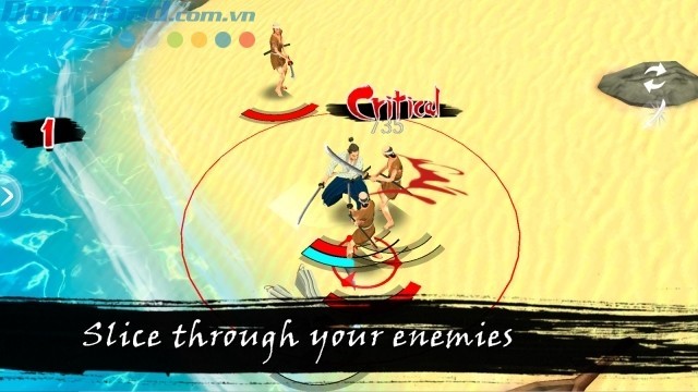 Chặt chém kẻ thù thật đã tay