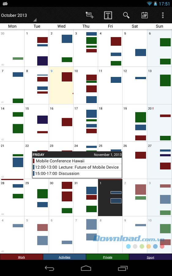 Business Calendar Free for Android