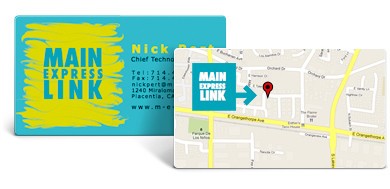 Chèn bản đồ vào danh thiếp nhanh chóng trên Business Card Composer