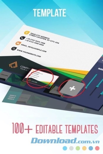 Hơn 100 template cho bạn lựa chọn