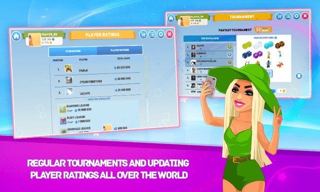 Các giải đấu được tổ chức thường xuyên, thay đổi các vị trí trên bảng xếp hạng