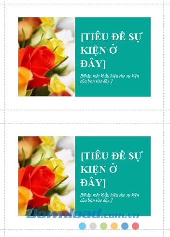 Bưu thiếp khuyến mại