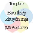 Template Bưu Thiếp Khuyến Mại - Mẫu Bưu Thiếp Quảng Cáo Chuyên Nghiệp