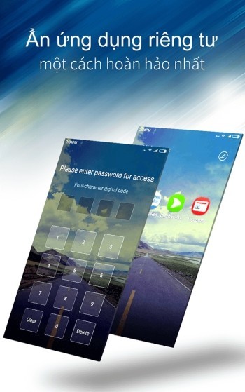 Ẩn ứng dụng riêng tư với C Launcher for Android