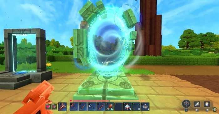 Hướng dẫn chế tạo cổng cổ trong Hytale