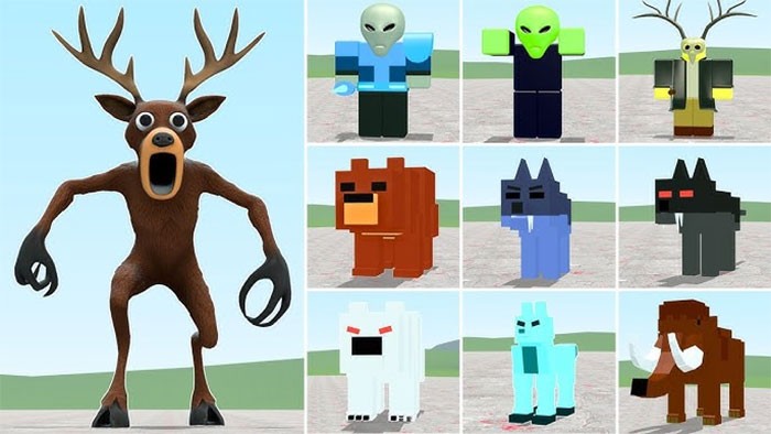 Tất cả kẻ thù người chơi phải đối phó trong 99 Nights in the Forest