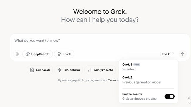 Cách dùng Grok 3