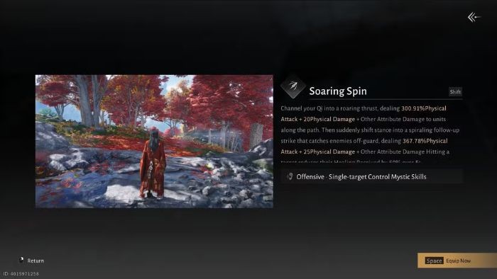 Cách lấy Soaring Spin trong Where Winds Meet