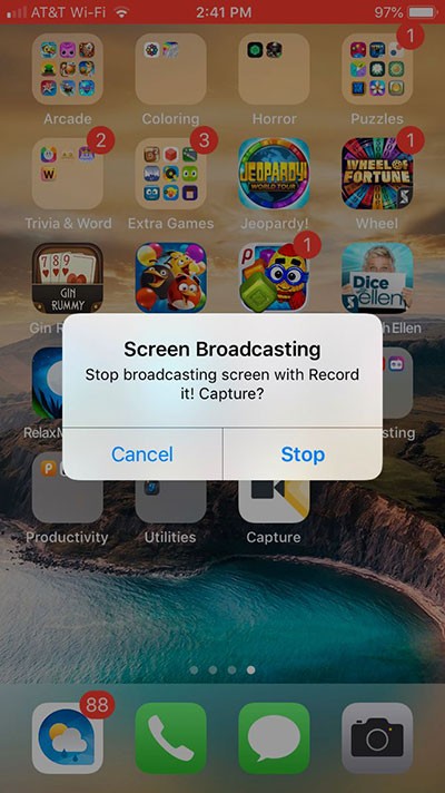 Kết thúc Record It! Screen Recorder