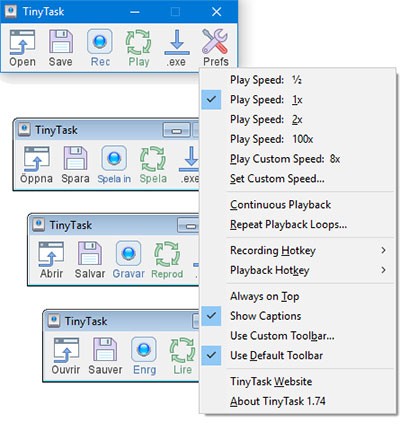Hướng dẫn sử dụng TinyTask để tự động click chuột