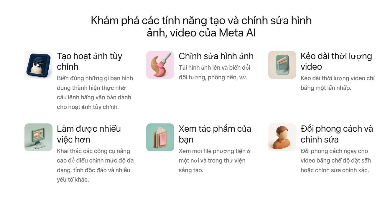 Hướng dẫn tạo ảnh và video ấn tượng với Meta AI