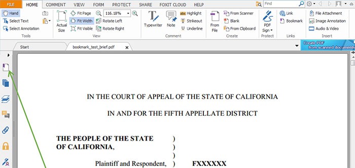 Cách thêm dấu trang vào PDF với Foxit PDF Reader