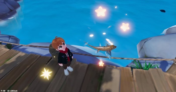 Nhiệm vụ bóng cá phát sáng trong Heartopia