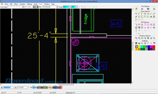 Khả năng xem chi tiết của phần mềm