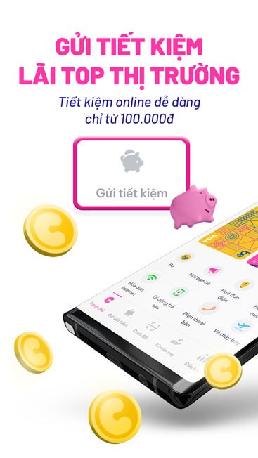 Gửi tiết kiệm online nhanh chóng