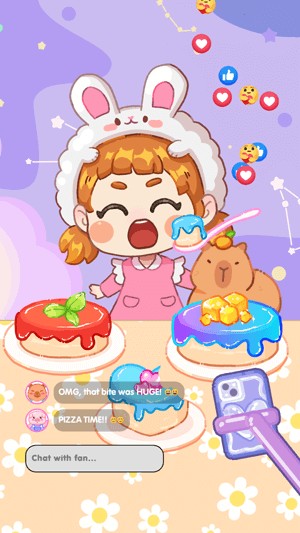 Mở các buổi Mukbang trực tuyến