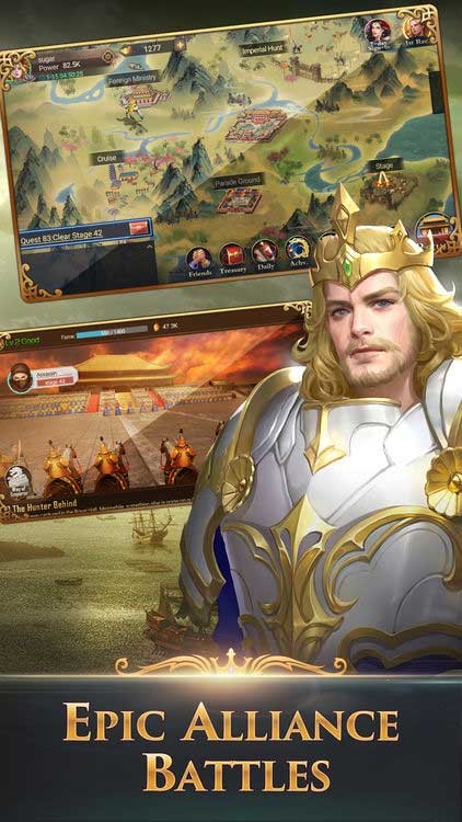 Tham gia các cuộc chiến liên minh gay cấn trong Call Me Emperor