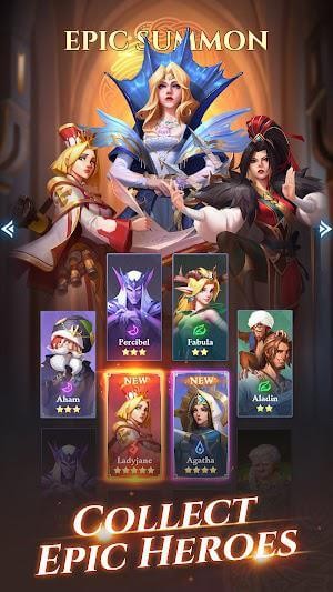 Thu thập các anh hùng mạnh mẽ