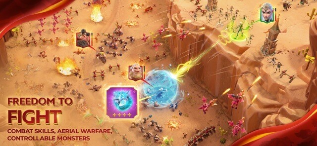 Tự do chiến đấu và chinh phục chiến trường