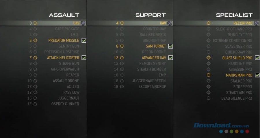 Hệ thống Pointstreak mới