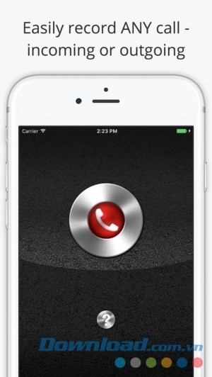Call Recorder Lite cho iOS ghi âm cuộc gọi miễn phí