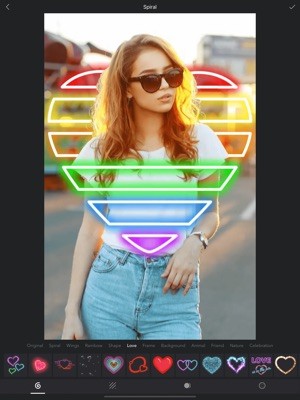 Cam 1998 Photo & Video Editor có thể thêm nhiều hiệu ứng vào ảnh của bạn