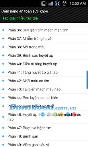 Cẩm nang an toàn sức khỏe for Android