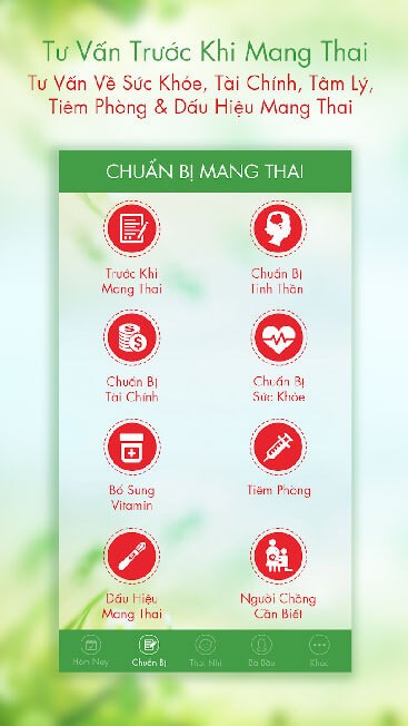 Tư vấn kiến thức trước khi mang thai
