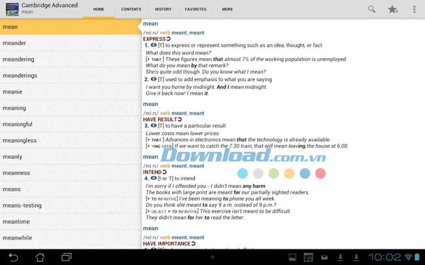 Cambridge ADVANCED Learner's for Android
