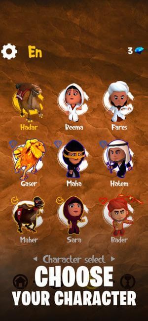 Chọn và mở khóa nhân vật của bạn