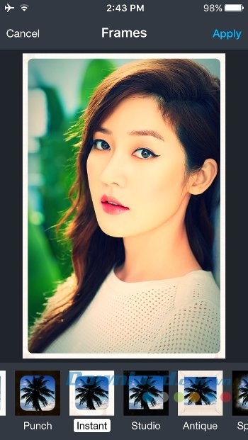 Lồng ảnh vào khung