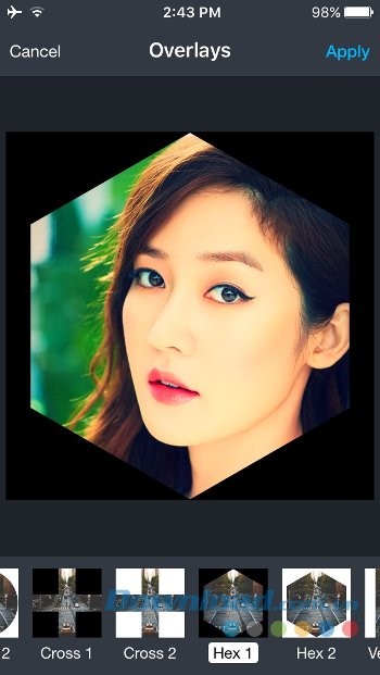 Hiệu ứng chồng hình độc đáo