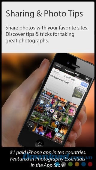 ứng dụng chụp ảnh tốt nhất cho iphone