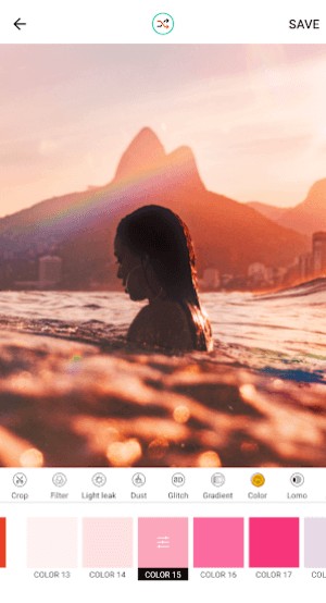 Nhiều mash màu giúp bức ảnh trở nên độc đáo