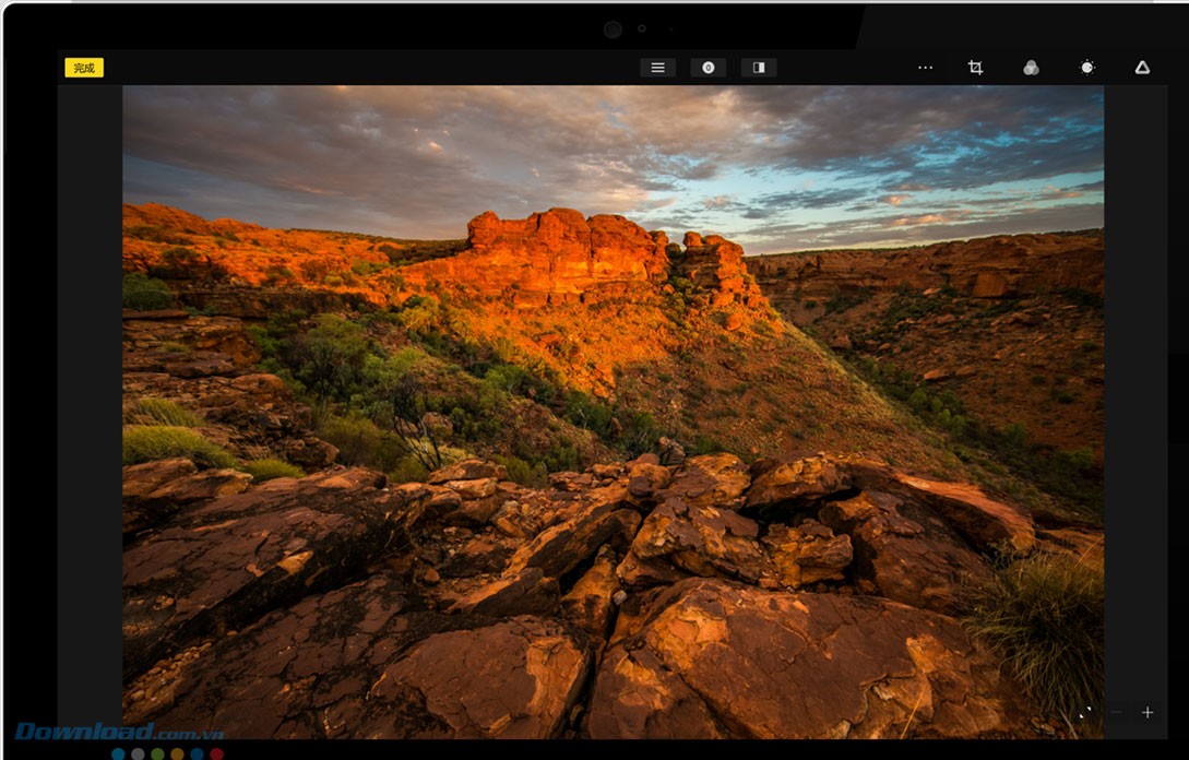 Giao diện xem ảnh