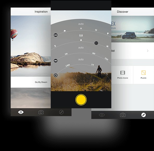 Camera360 cho Android có camera chuyên nghiệp