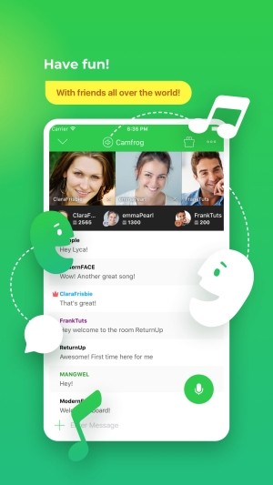 Camfrog Video Chat for iOS mang đến những trải nghiệm thú vị