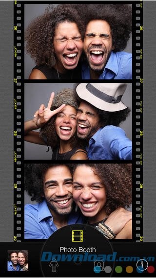 Chụp ảnh nhóm tiện lợi