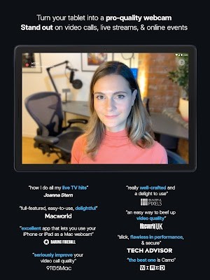 Camo Camera có thể biến máy tính bảng thành webcam