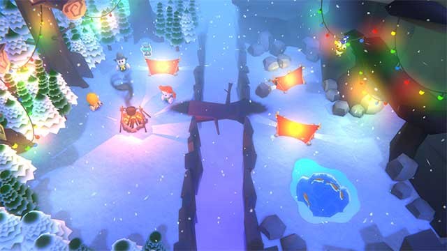 Camped Out có rất nhiều hoạt động để làm cùng bạn bè