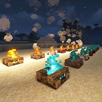 Campful Mod Minecraft: Thêm Nhiều Loại Lửa Trại Mới