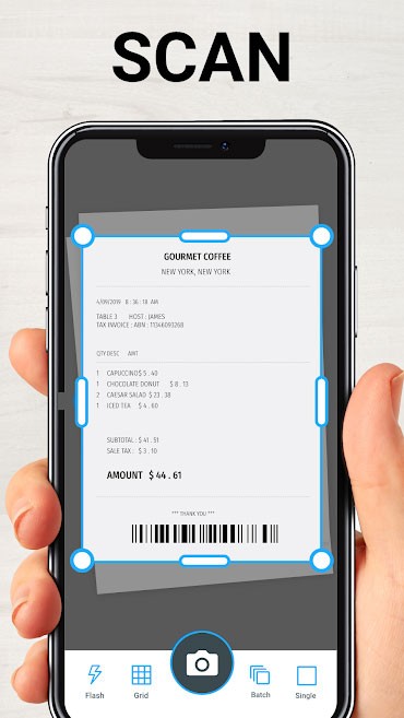 TapScanner biến điện thoại Android thành máy scan bỏ túi