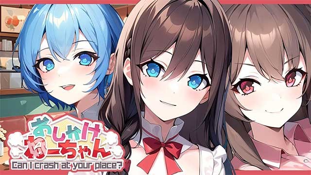 Can I Crash at Your Place? là game visual novel đồ họa Anime lãng mạn