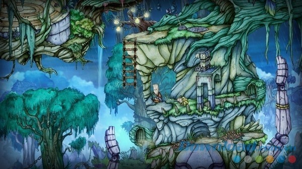 Thế giới trong game phiêu lưu Candle