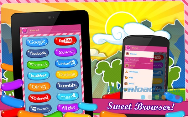 Candy Browser for Android