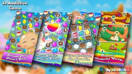 Thiết kế đồ họa đẹp mắt với phần chơi dễ gây